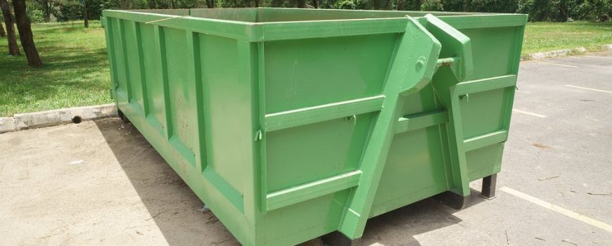 A Large Skip Bin