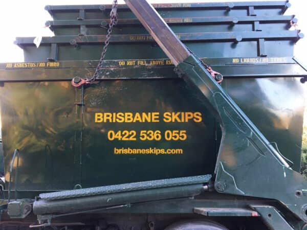 Closer Look Of A Commercial Skip Bins