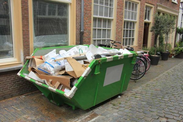 Loaded Mini Skip Bins in Brisbane